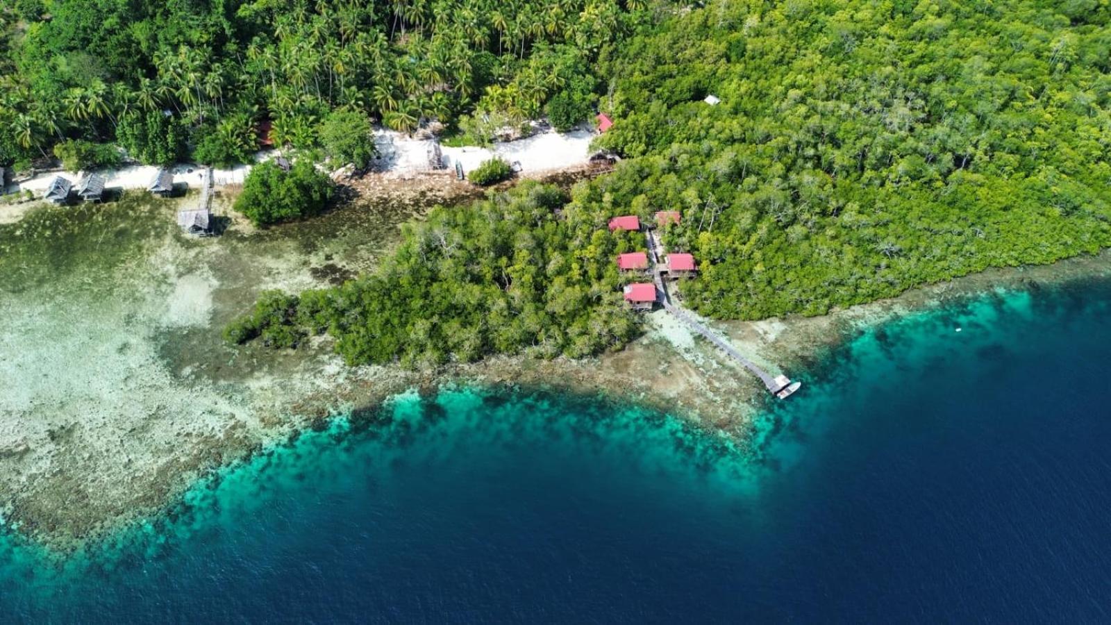 Raja Ampat Blue Sea Villa Besir Kültér fotó